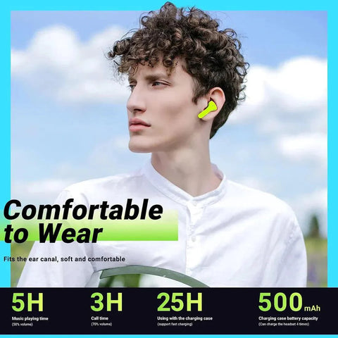 Air-31 Crystal Wireless Earbuds (with Pouch)