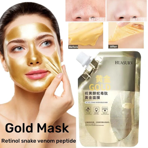 Imported Venom Snake Gold Mask
