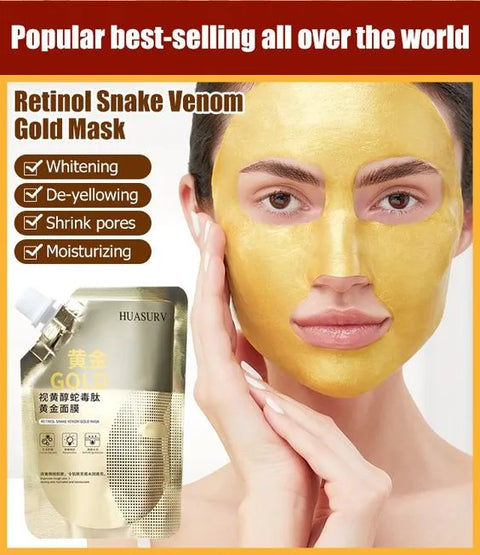 Imported Venom Snake Gold Mask