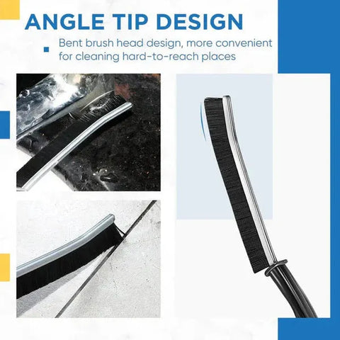 Hard Bristled Crevice Cleaning Brush