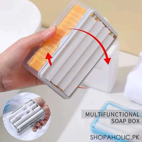 Multifunctional Roller Soap Holder