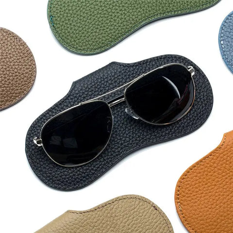 PU Leather Glasses Bags