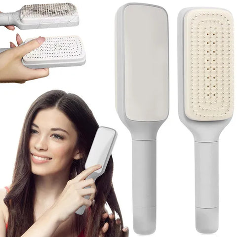 Self Cleaning Hair Brush Comb
